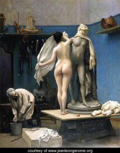 The End of the Sitting by Jean-Léon Gérôme