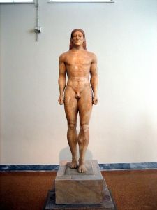 Statue of kouros - Wikimedia Commons